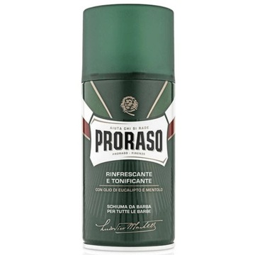 PRORASO Пена для бритья GREEN LINE 300мл