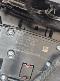 фото thumb №12, Туннель средний панель управление переключатель радио usb защита mercedes w177