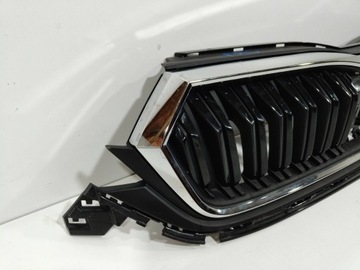 фото thumb №2, Skoda octavia iv решётка радиатора решётка бампера 5e3853653c + рамка хромированная