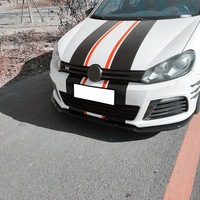 фото thumb №8, Спліттер накладка golf 6 r20 чорний блиск 2008-2012