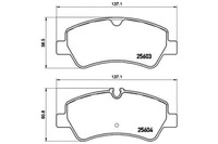 фото thumb №1, Brembo гальмівні колодки гальмівні ford transit custom 12- ty