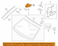 фото thumb №5, Крышка dusza чёрная vag audi a6 a7 rs7