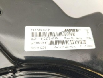 фото thumb №7, Динамік porsche cayenne 2011 7p5035481d