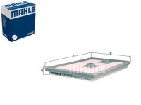 фото thumb №1, Mahle фильтр воздуха mah, lx 3525