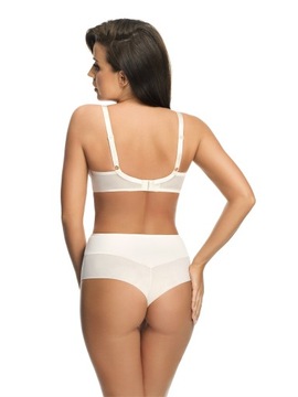 Biustonosz GORSENIA K496 PARADISE śmietanowy 85K