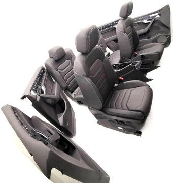 фото thumb №16, Комплект сидений сиденья туннель обивка обшивки vw touareg cr7 iii новое org