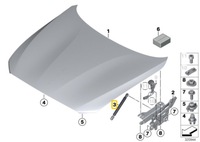 фото thumb №11, Bmw 2 f22 f23 2019 привод амортизатор капот