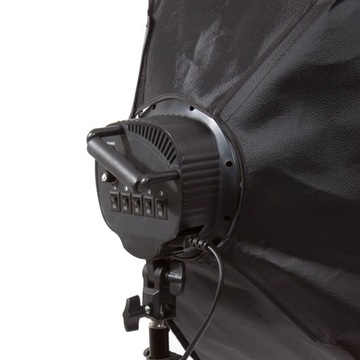 Lampa SOFTBOX OCTA90 5x85W MOCNY WYSOKI STATYW