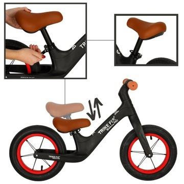 Беговел Trike Fix Balance PRO, черный