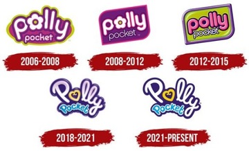 Polly Pocket Little Portable Stylist Wardrobe + аксессуары для набора кукол желтый