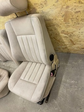 фото thumb №5, Сиденья передний задние светлый bez ёлочка mercedes w124