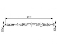 Купити Bosch трос гальма 1 987 477 162, фото thumb