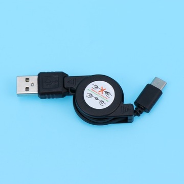 Kabel USB B do smartfona typu C Przewód ładowarki USB