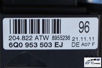 фото thumb №7, Vw polo skoda подрулевые рычаги руль 6q0953503ej 6q0953513an переключатель przełą