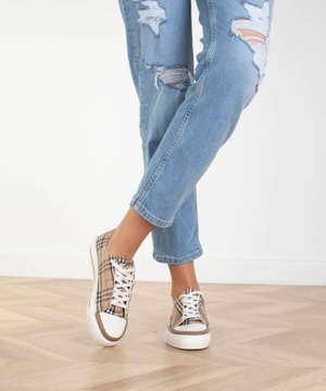 7313 БЕЖЕВЫЕ КРОССОВКИ В КЛАССИКУ CLASSIC LOW 39