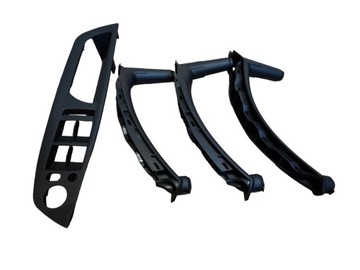 фото thumb №9, Набор uchwytów чёрный mat держатель панель дверь bmw e70 x5 2007-2013 красивый