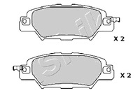 фото thumb №2, Тормозные колодки тормозные mazda cx mx 2011- ashika