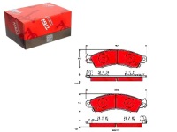 фото thumb №1, Trw gdb1226 набор тормозных колодок тормозных, тормоза дисковые