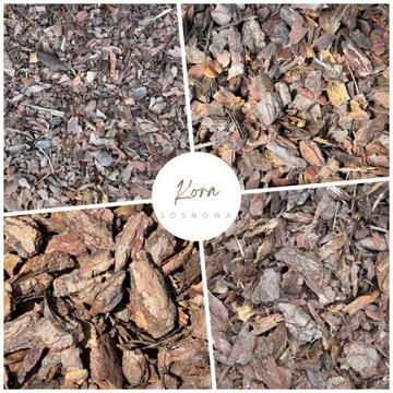 Kora sosnowa ogrodowa GRUBA 40-120 mm 36x60L Parks&Gardens
