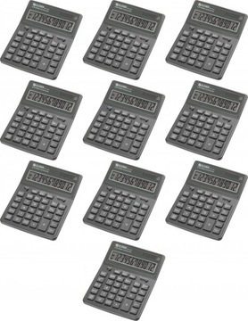 Kalkulator biurowy duży 12 CYFR Eleven SDC-444XRGR perłowy x 10 sztuk