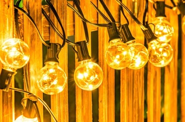 G40 Garden Wreath 30 Светодиодная стеклянная лампа