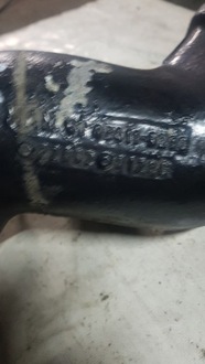 фото thumb №5, Коллектор всасывающий труба колено man tga d28