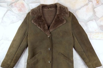 REAL LAMBSKIN женская натуральная дубленка 42/44