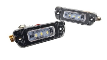 фото thumb №15, Led подсветка номерного знака mercedes gl-class x164 06-12 ml-class w163 98-02