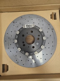 фото thumb №1, Диск керамічна mercedes w223 w232 задня задня ліва rear brake disc left