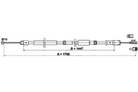 фото thumb №1, Трос ручного sprinter sprinter 06-18