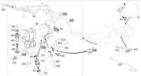 фото thumb №2, Шланг компрессор airmatic mercedes w211 cls c219