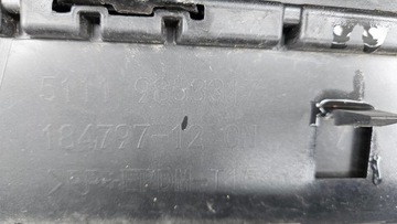 фото thumb №16, Бампер bmw ix3 g08 рестайлинг lci м-пакет 21-23 bev перед решётка радиатора