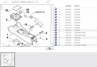 фото thumb №3, Накладка тунель середній giulia 156114599
