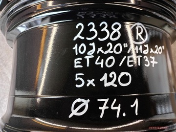 фото thumb №7, Śląsk легкосплавные диски 20" 5x120 bmw x6 x5 f15 f16 две ширины комплект