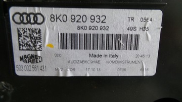 фото thumb №7, Audi a4 b8 a4b8 1.8tfsi спідометр  прилади 8k0920932