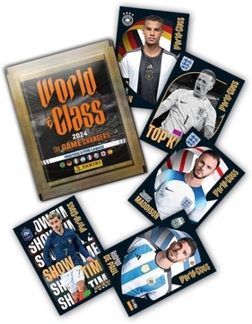 Блистер с наклейками World Class 2024 8 пакетиков Panini FIFA World Cup