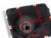 фото thumb №8, Ручка перемикання передач чохол з рамка 6b+r do автомобіля vw passat b6 b7 cc