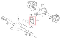 фото thumb №2, Mercedes sprinter 906 крышка заднего мост