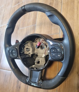 фото thumb №7, Fiat 500 abarth 20r кермо карбон алькантара пелюстки мультифункція гарна