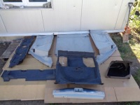 фото thumb №2, Mercedes w164 ml обивка багажника комплект