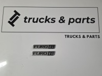 фото thumb №1, Емблема значок logo надпис euro 6 кабіни матовий volvo fh 4 fm 4 fh 5