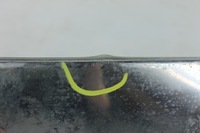 фото thumb №5, Молдинг бампера передній перед хром mercedes w126 sklasa