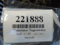 фото thumb №7, Audi a3 8p 2.0d вентилятор отопителя f011500045