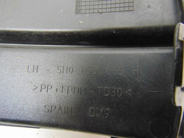 фото thumb №13, Решітка w бампер ліва перед vw golf viii r-line 5h0853665h