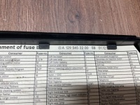 Кришка коробка запобіжників mercedes-benz sl r129 a1295452200 Недорого, фото thumb