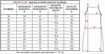 MEWA BIAŁA HALKA DAMSKA CLOE R.38