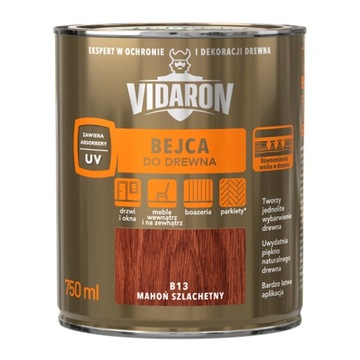 Vidaron bejca do drewna Mahoń szlachetny B13 0,75L