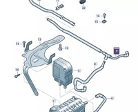 фото thumb №1, Audi a6 c8 air труба rhd 4k2820221