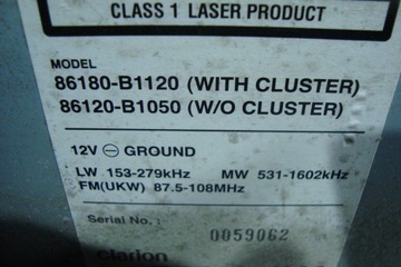 фото thumb №4, Радио cradioodtwarzacz daihatsu sirion 05-10 познань