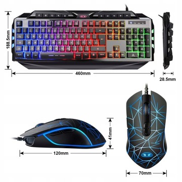 Klawiatura MageGee GK710 (LAYOUT DE)